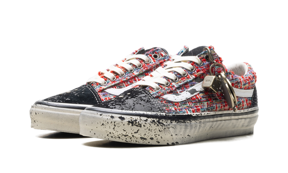 Vans Premium Old Skool Charms Red Black