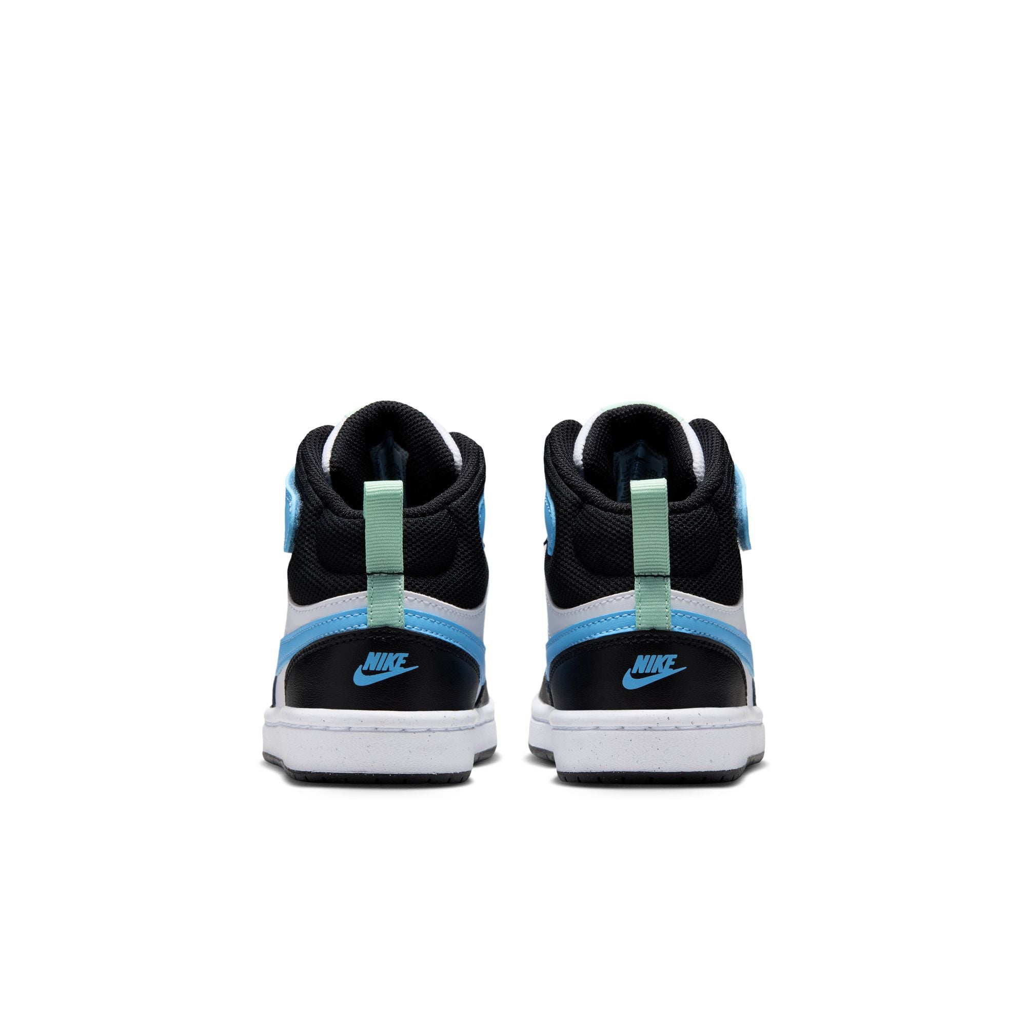 Nike Court Borough Mid 2 White/Football Blue/Black/Arctic Green
