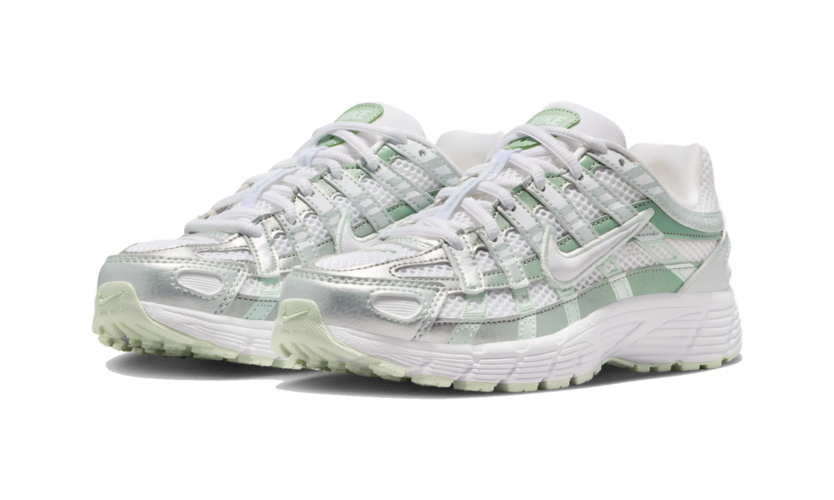 Nike P-6000 SE White/White/Steam/Barely Green
