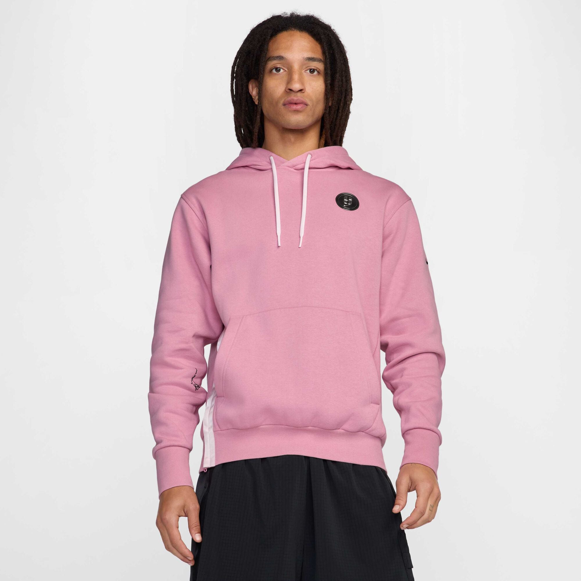 Sabrina Fleece Basketball Hoodie Elemental Pink/Pink Foam/Black