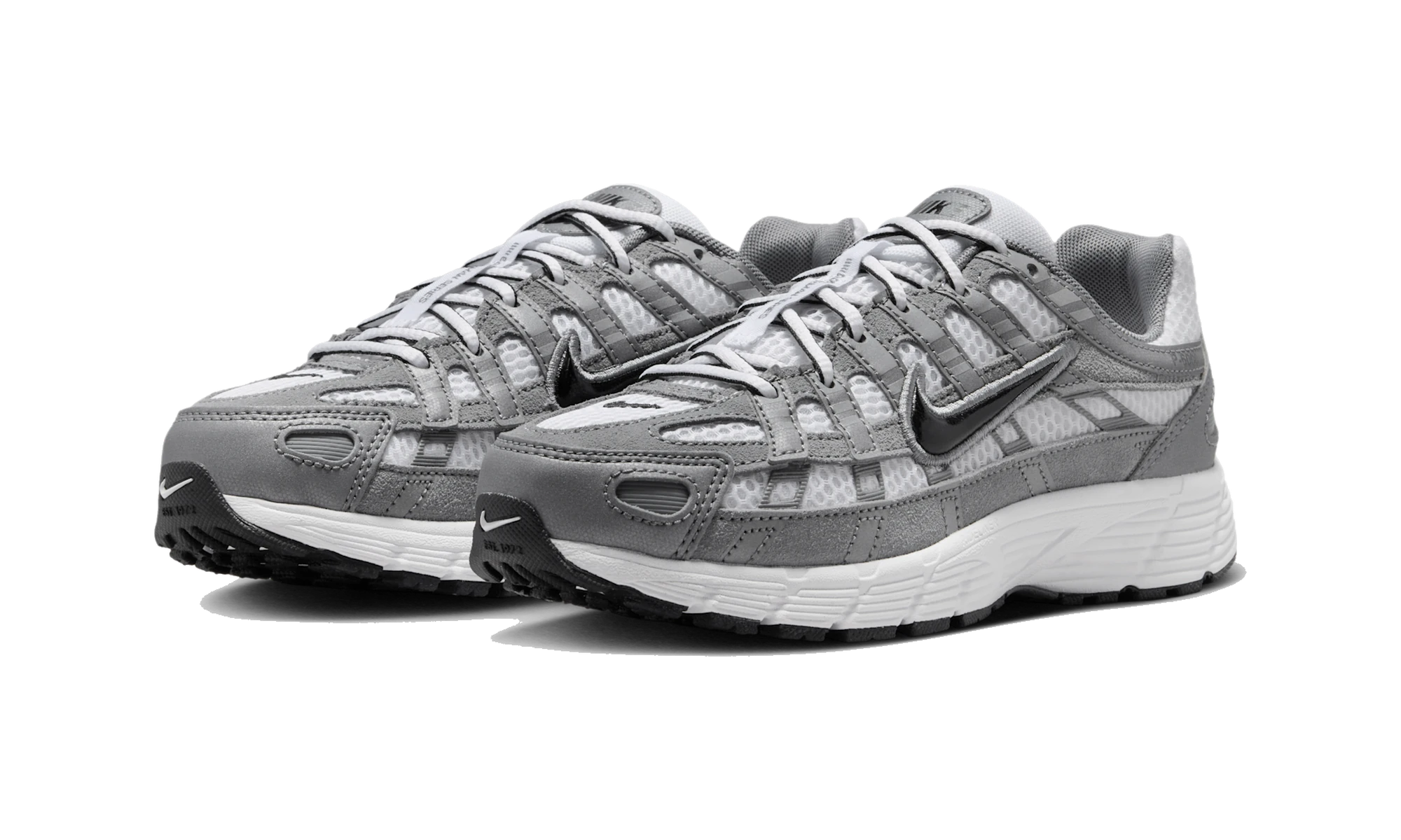Nike P-6000 White/Metallic Cool Grey/Cool Grey/Black
