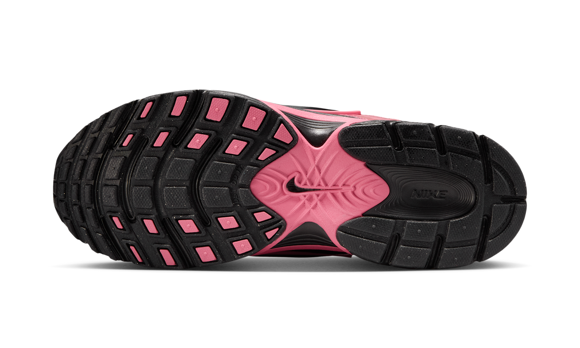 Nike V5 RNR shoes with reflective accents Black/Peony/Black