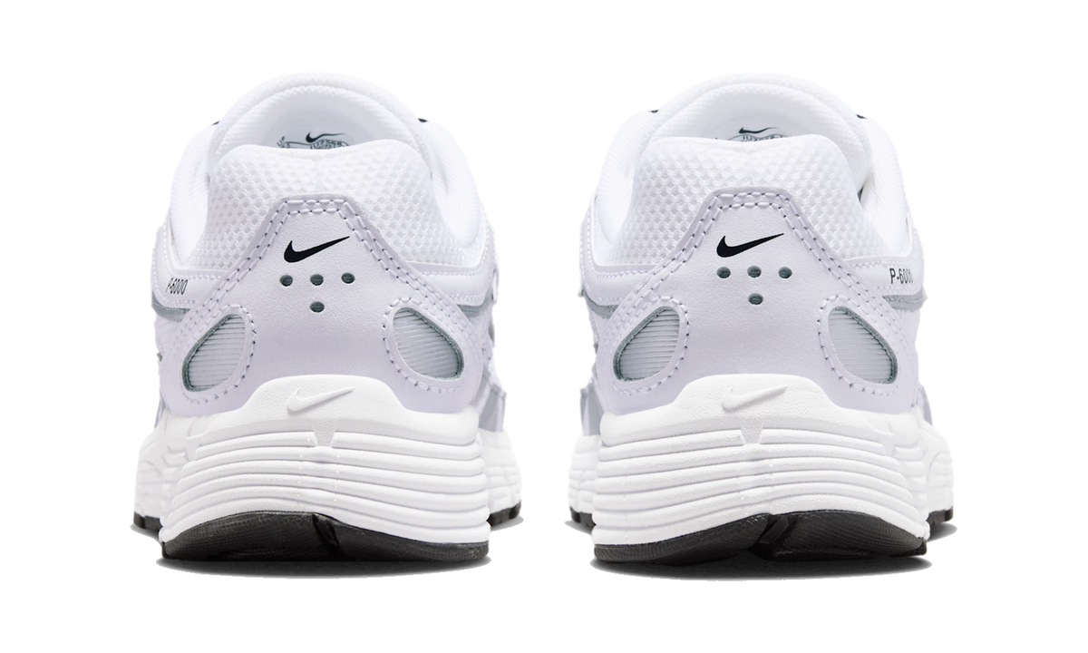 Nike P-6000 White/Metallic Silver/Black