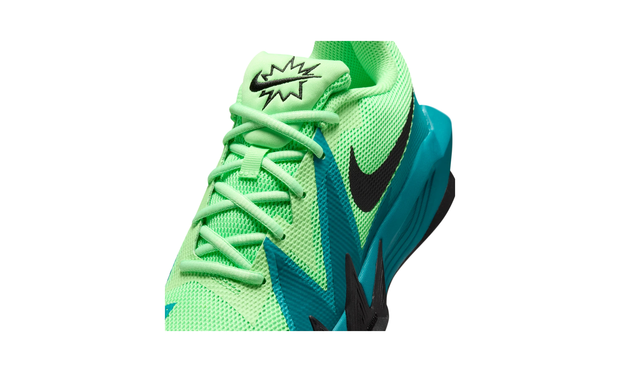 Nike S.T. Dynamite Basketball Shoes Illusion Green/Bright Spruce/Energy/Black