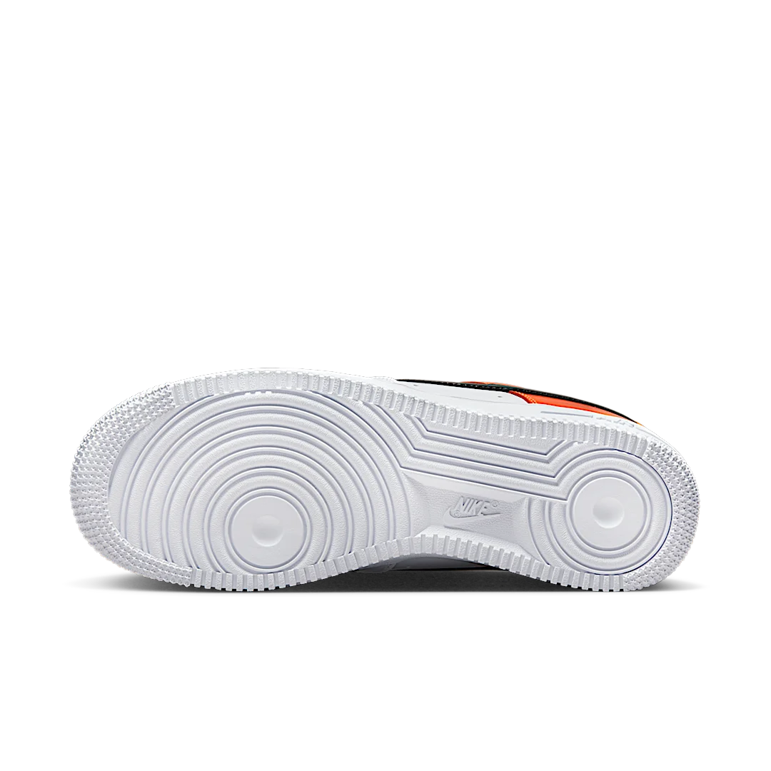 Nike Air Force 1 Low '07 Essential White/Brilliant Orange, White/Brilliant Orange/Black (DJ9942-103)
