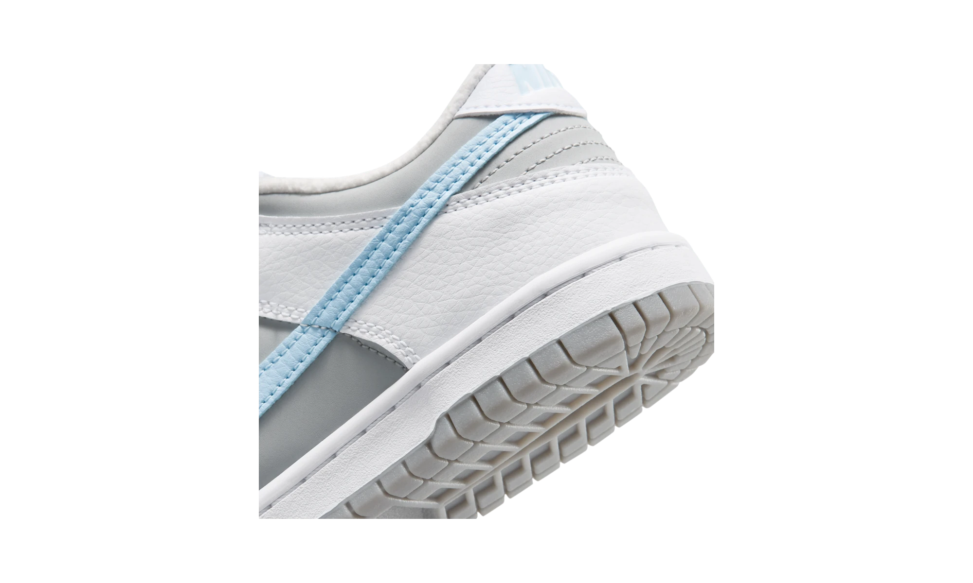 Nike Dunk Low (Boys') Shoes White/Light Smoke Grey/Celestine Blue