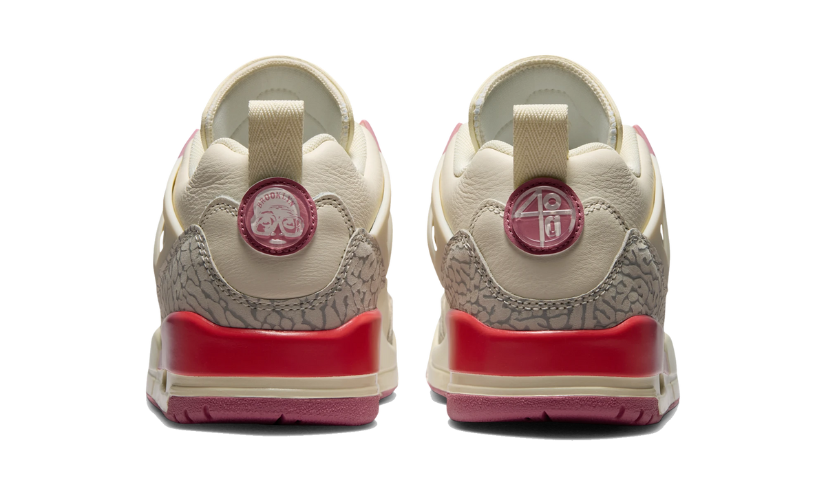 Air Jordan Spizike Low Pale Ivory/Track Red/Coconut Milk/Desert Berry