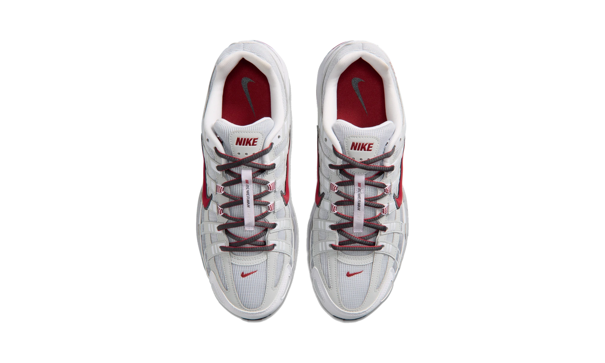 Nike P-6000 White/Pure Platinum/Wolf Grey/Dune Red