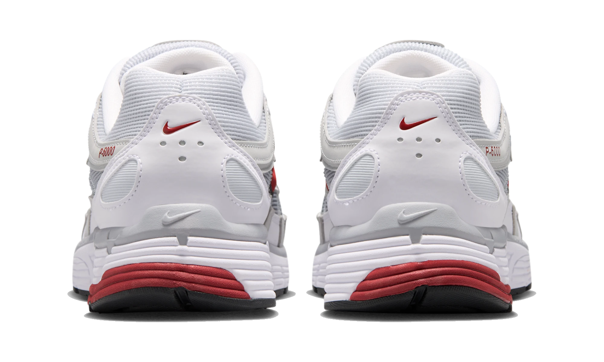 Nike P-6000 White/Pure Platinum/Wolf Grey/Dune Red