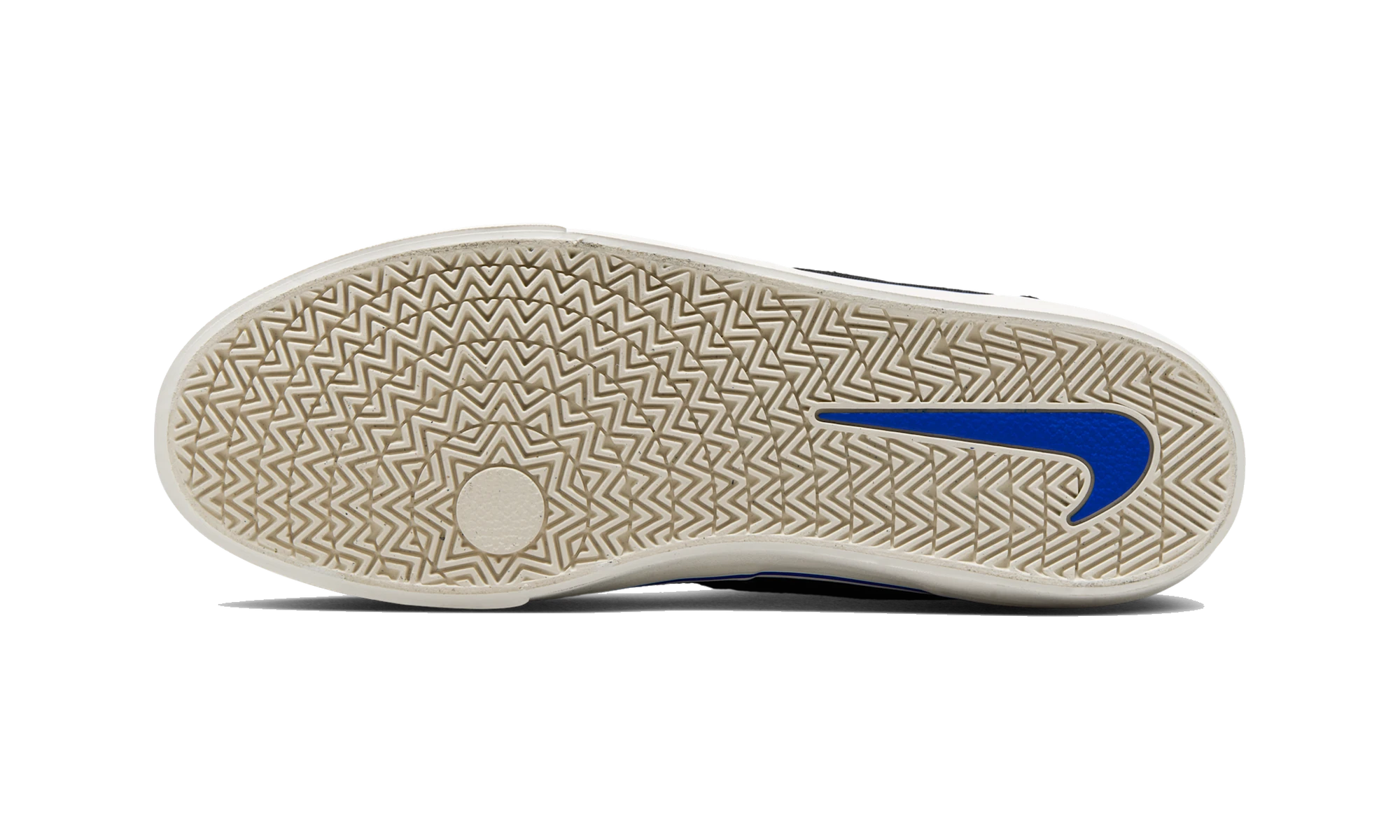 Nike SB Chron 2 Skate Shoe Black/Sail/Racer Blue/Fir