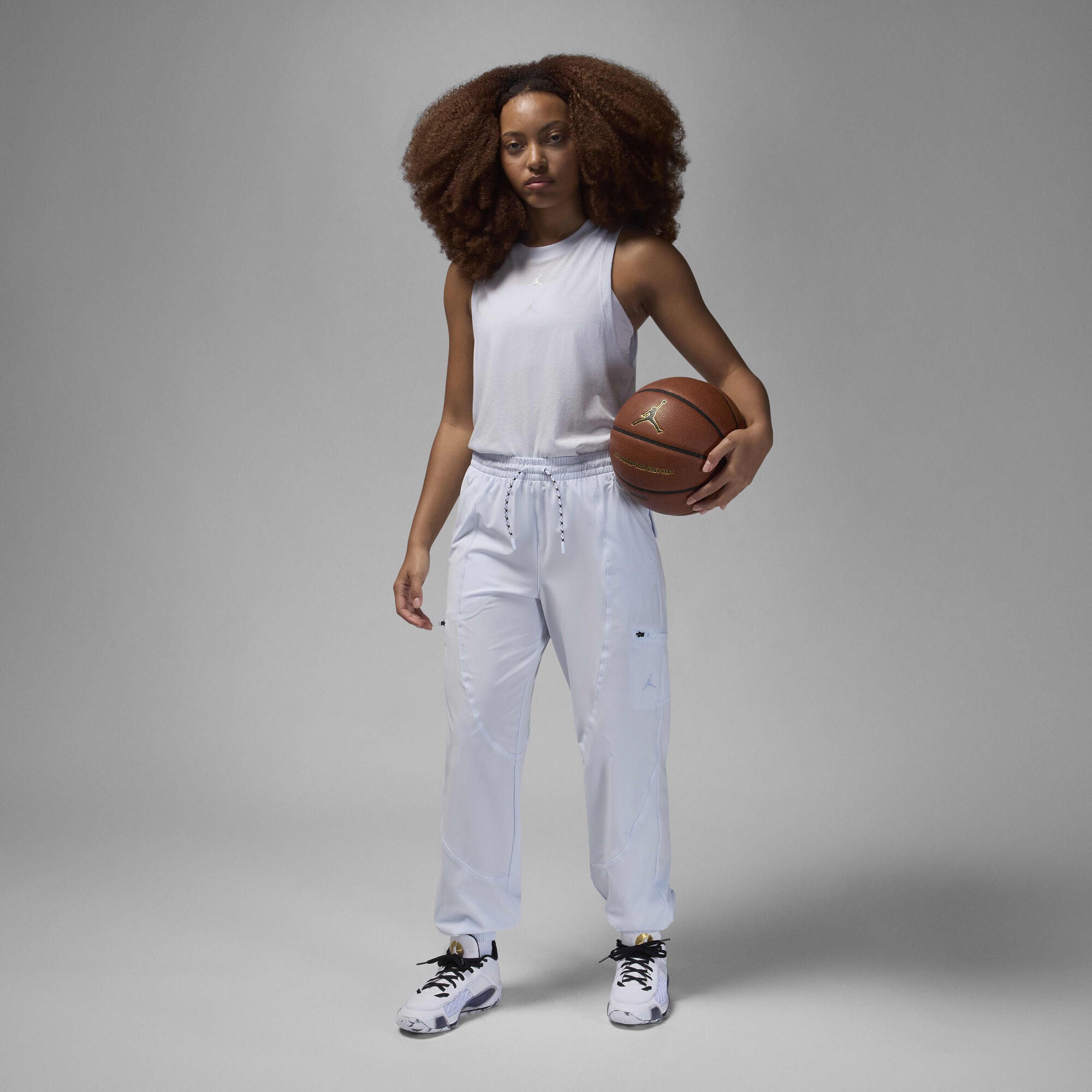 Air Jordan Sport Tunnel Trousers Football Grey/Ghost
