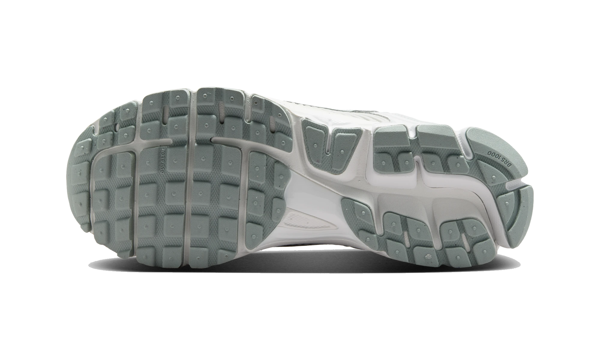 Nike Zoom Vomero 5 shoes with reflective accents Grey Fog/Off-White/Spruce Aura/Grey Fog