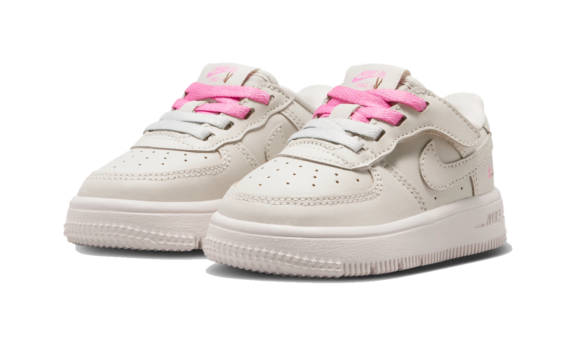 Nike Force 1 Low EasyOn Light Bone/Playful Pink/Fauna Brown/Light Bone