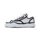 Maison Mihara Yasuhiro Peterson OG Sole Canvas Low Frayed White Black