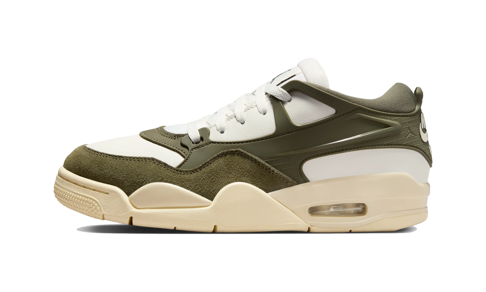 Air Jordan 4 RM Sail/Coconut Milk/Medium Olive