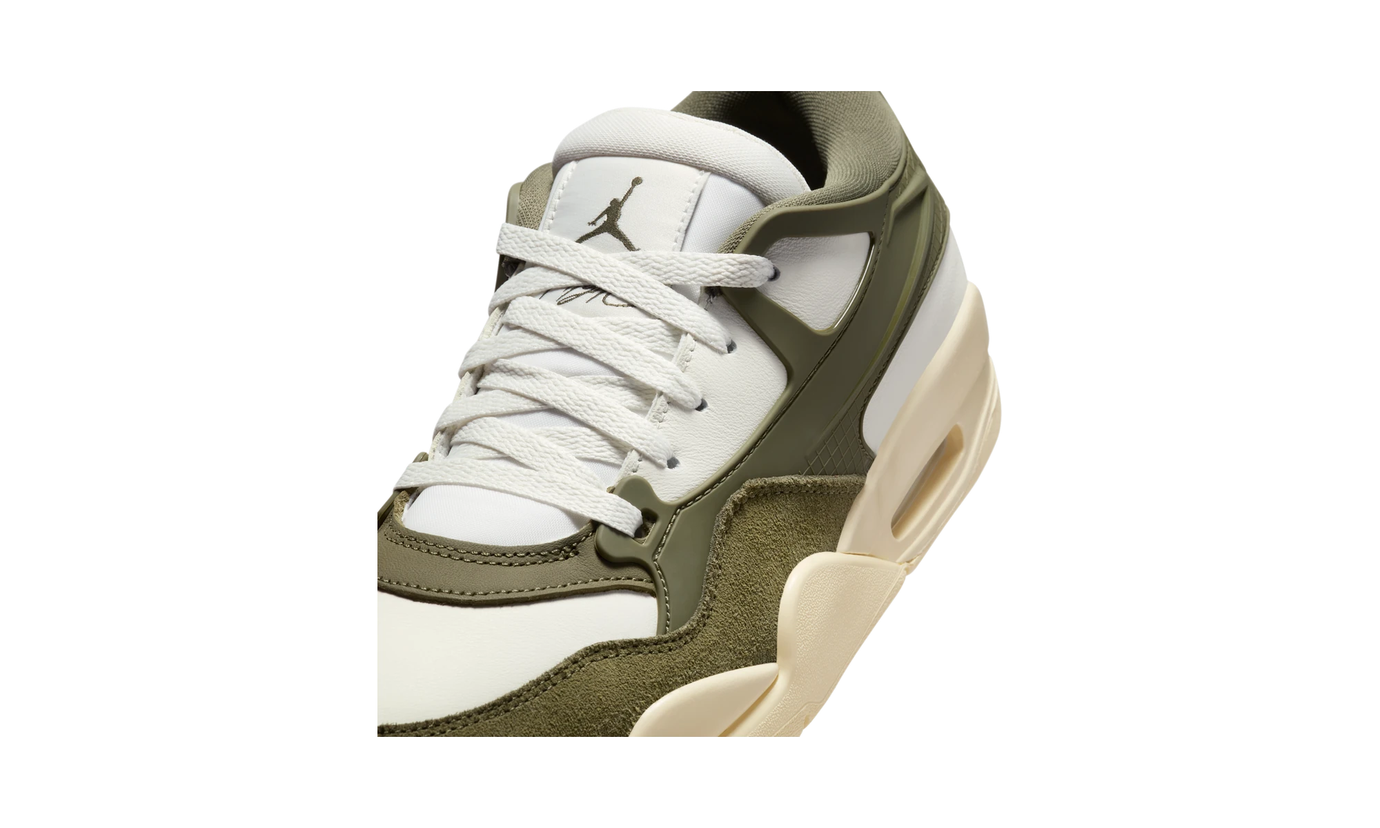 Air Jordan 4 RM Sail/Coconut Milk/Medium Olive