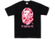 BAPE A Bathing Ape ABC Camo T-Shirt Black Pink