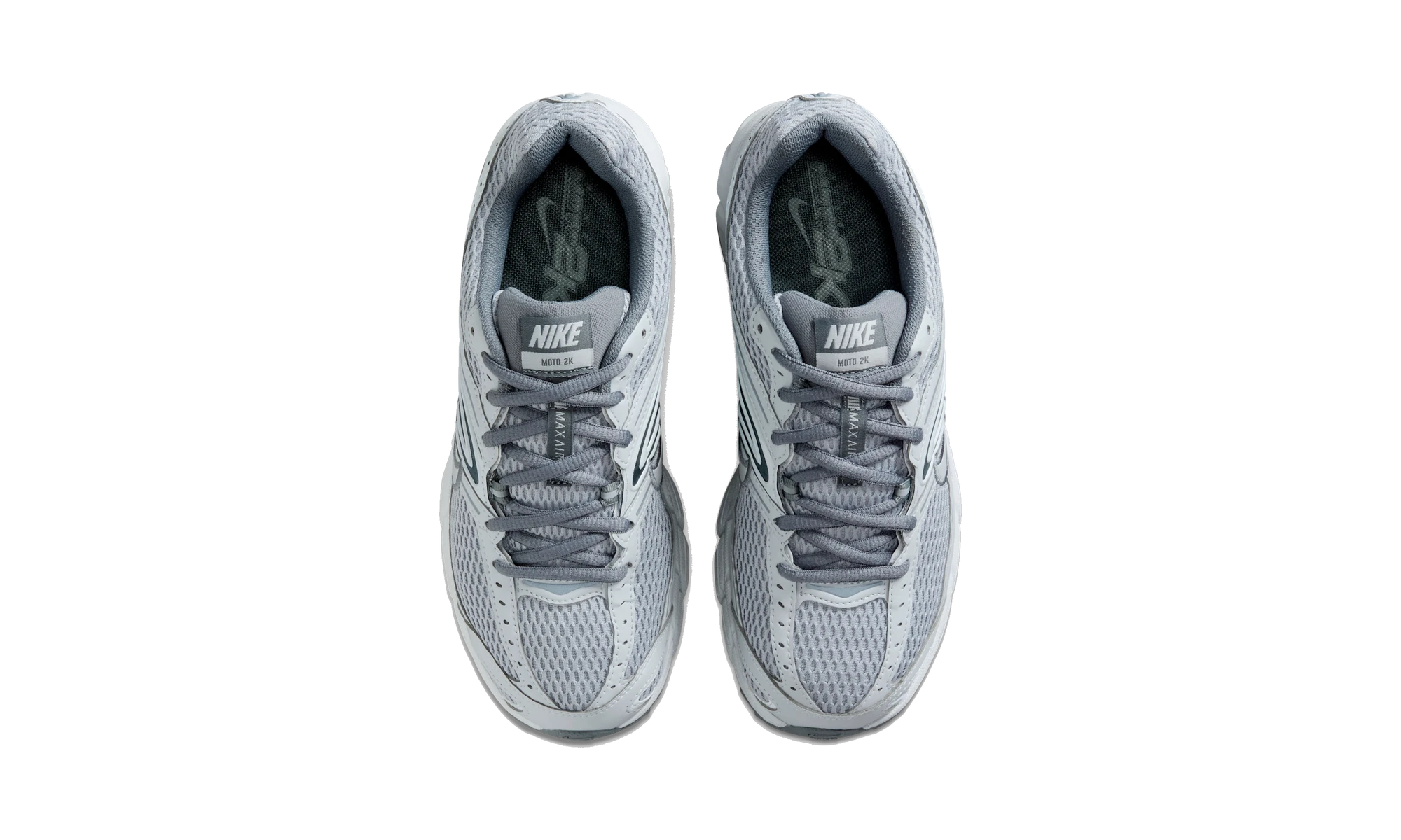 Nike Air Max Moto 2K shoes with reflective accents Wolf Grey/Cool Grey/Pure Platinum