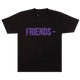 Vlone Friends T-Shirt Black/Purple