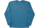 KAWS x The North Face L/S T-Shirt Mallard Blue