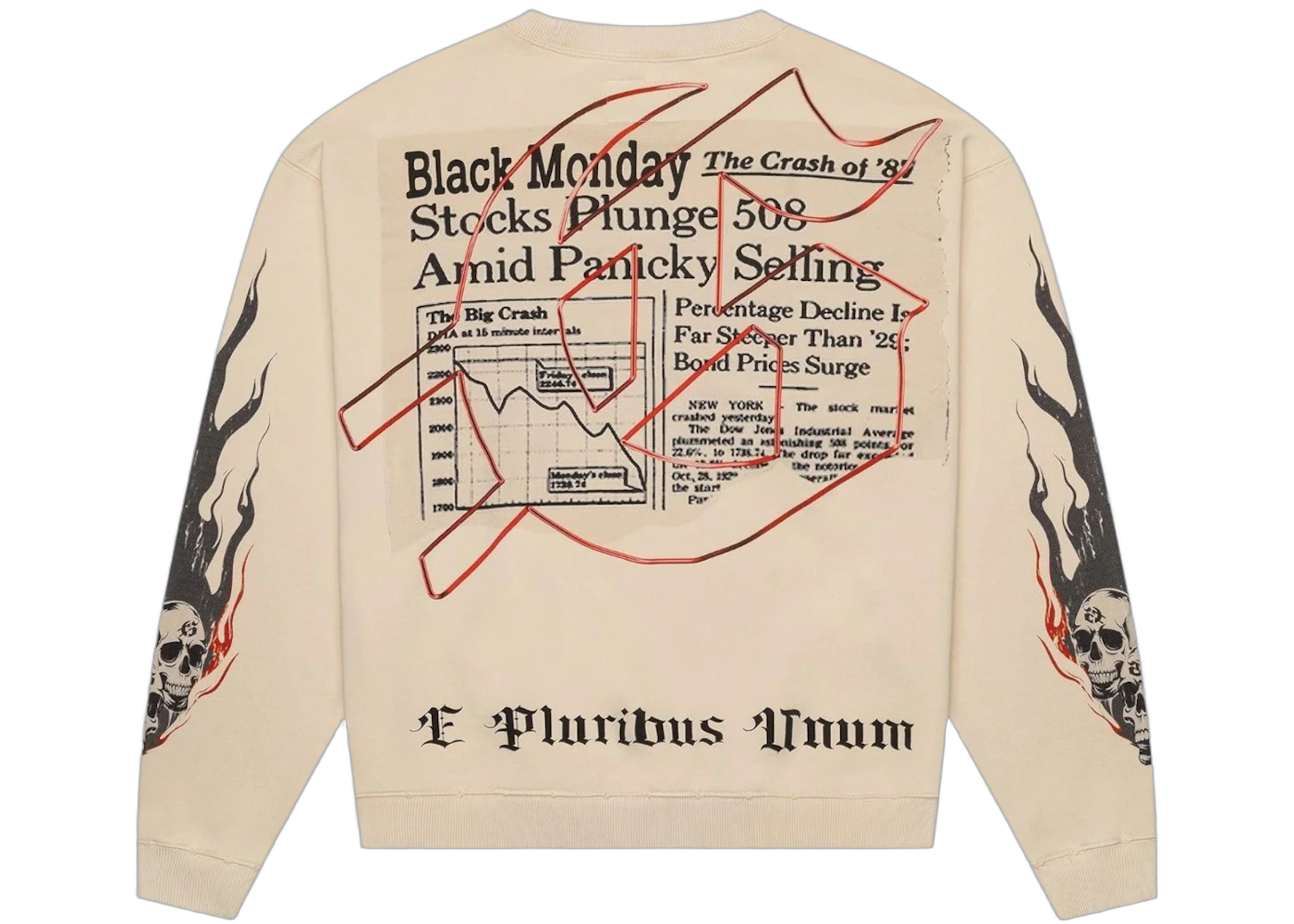Godspeed Black Monday L/S Tee Bone