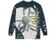 Travis Scott Cactus Jack + Kaws For Fragment L/S Tee Multi Grey