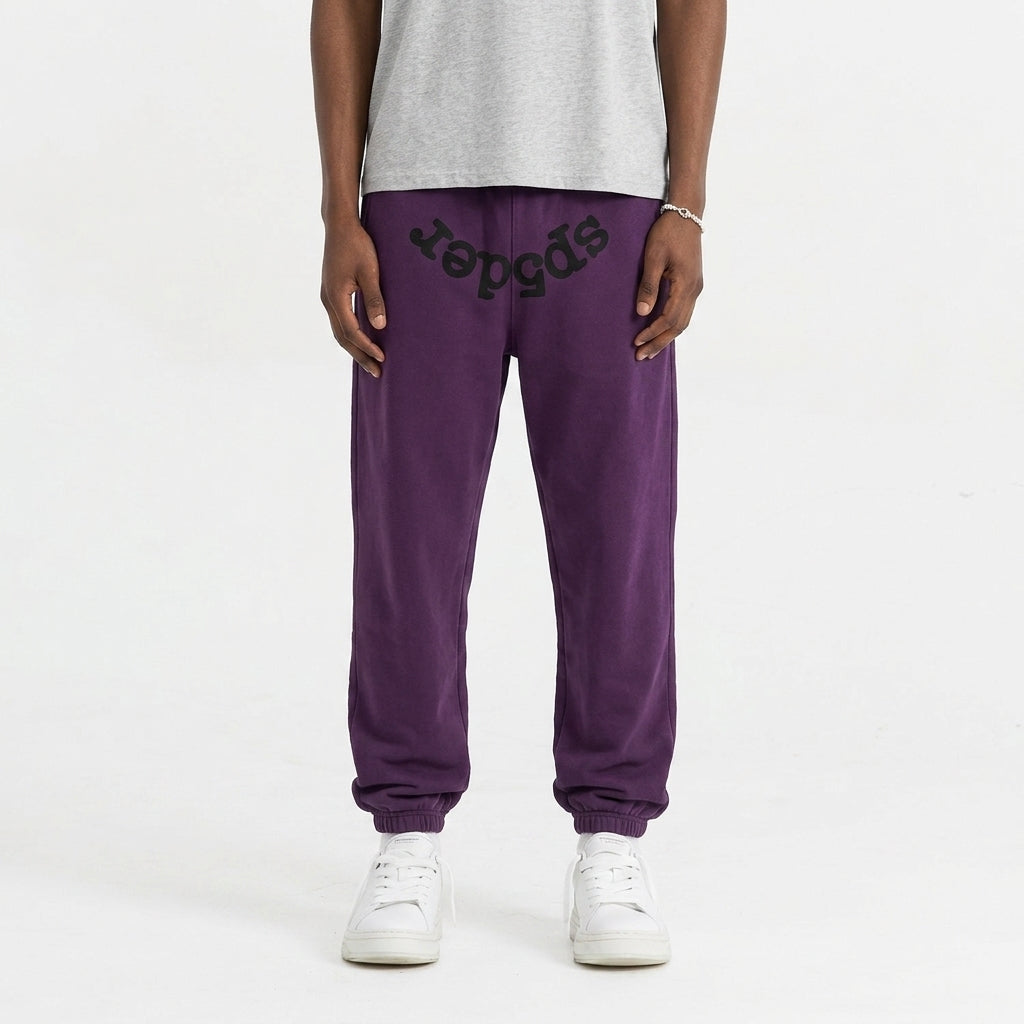 Sp5der Classic Sweatpant Grape