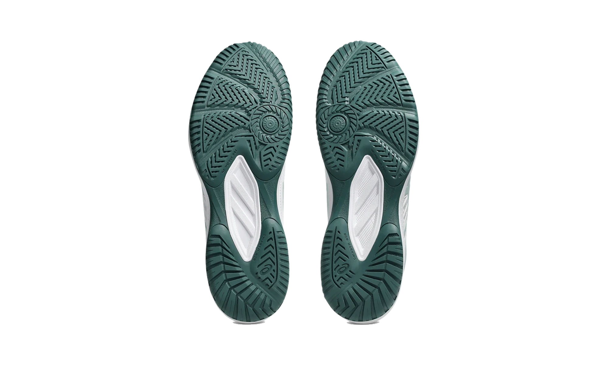 ASICS Court Slide 4 White Cold Moss