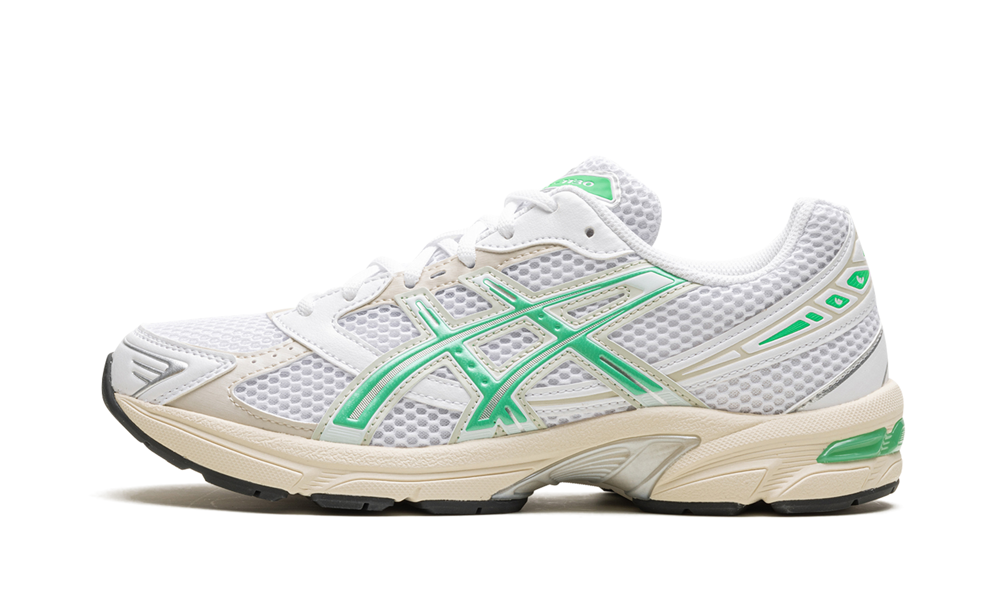 ASICS Gel-1130 White Malachite Green Off White Midsole