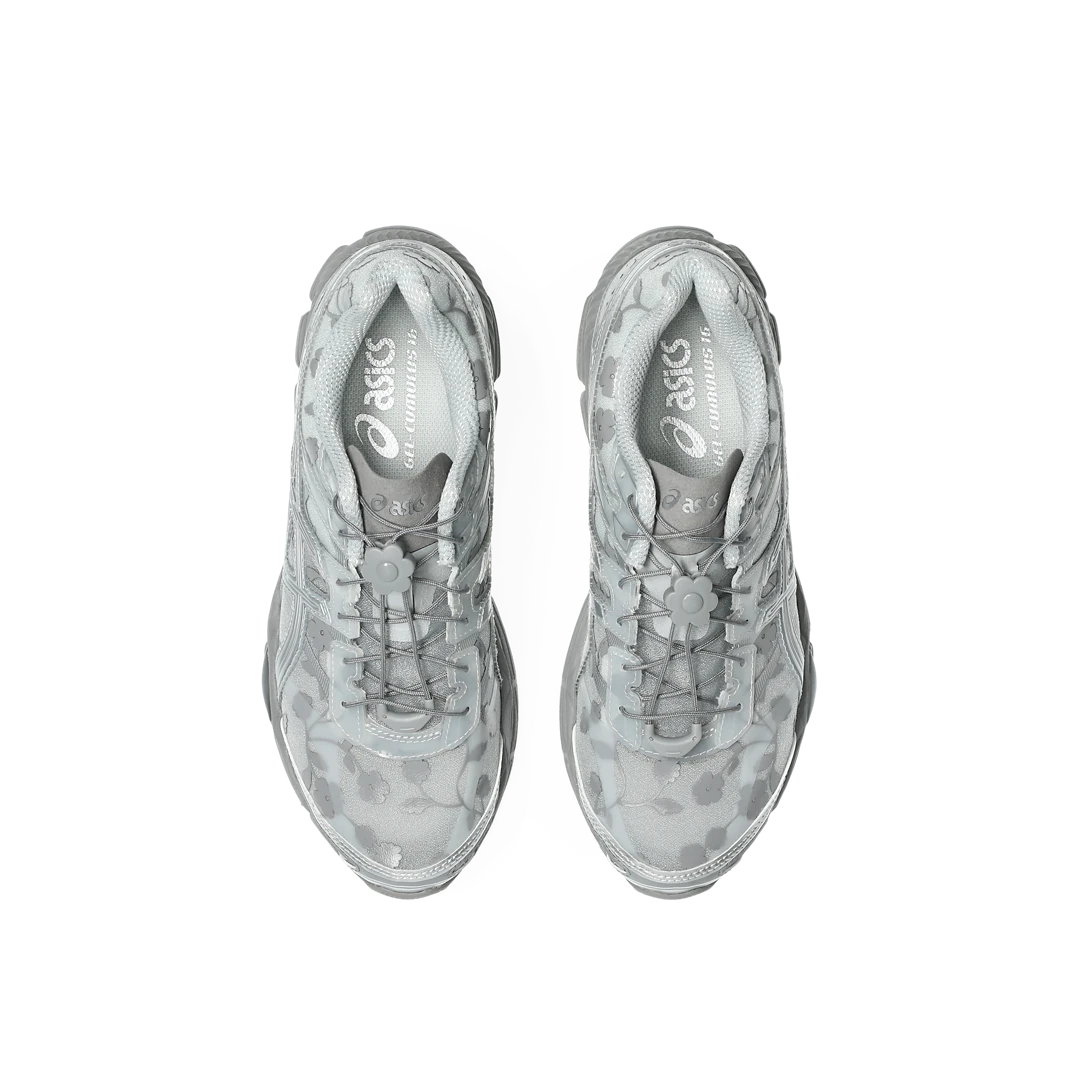 ASICS Gel-Cumulus 16 Cecilie Bahnsen Floral Pack Glacier Grey, Glacier Grey/Pure Silver (1203A762-020)