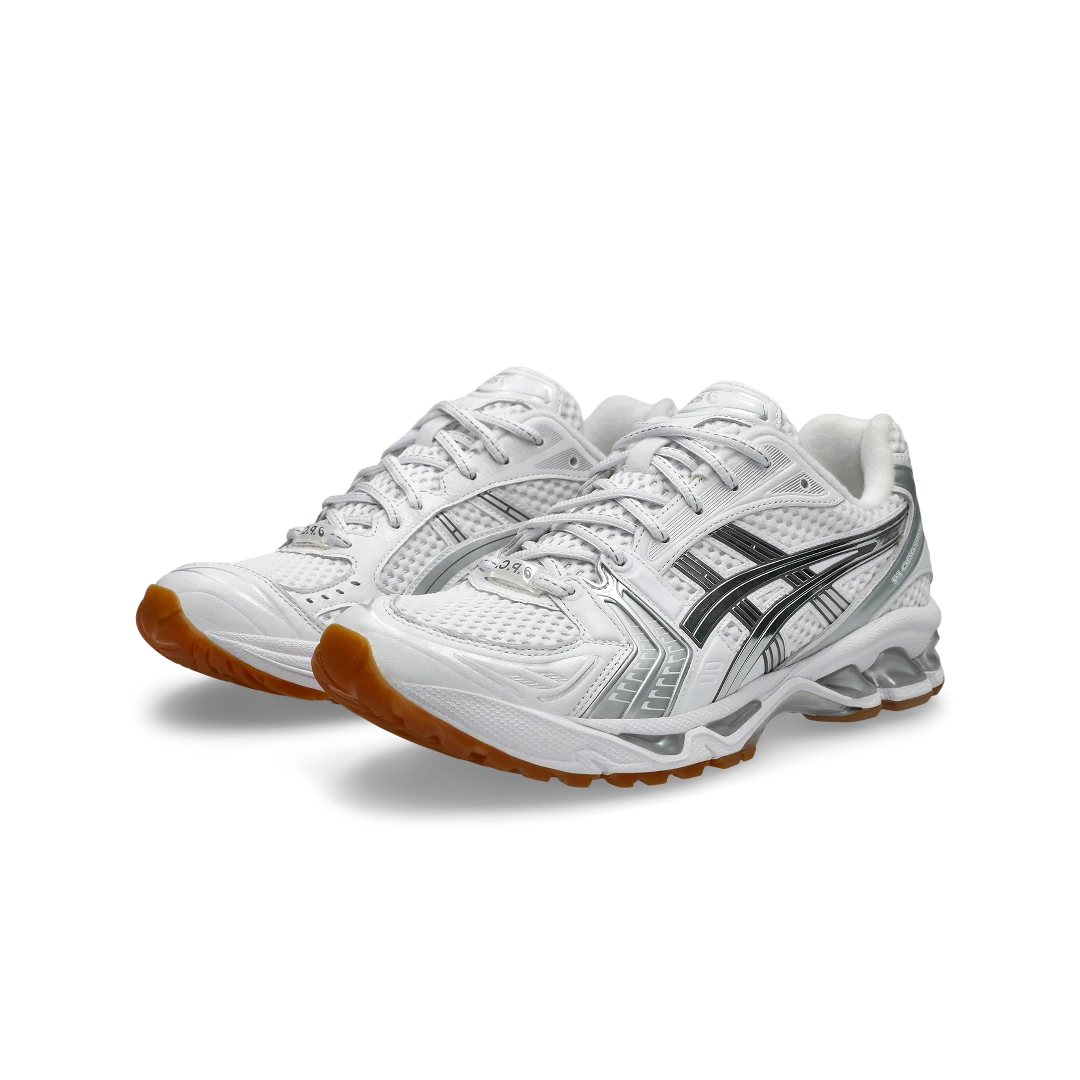 ASICS Gel-Kayano 14 A.P.C. White Pure Silver, White/Pure Silver (1203A727-100)