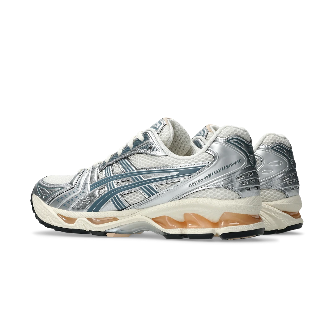 ASICS Gel-Kayano 14 Birch Pure Silver Teal Gold, Birch/Pure Silver (1203A537-109)