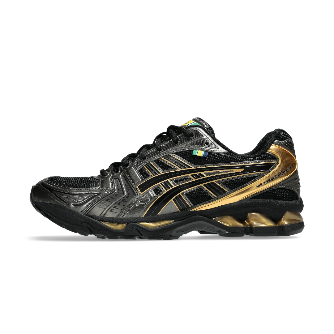 ASICS Gel-Kayano 14 Senna Lotus, Black/Metallic Gold (1203A860-001)