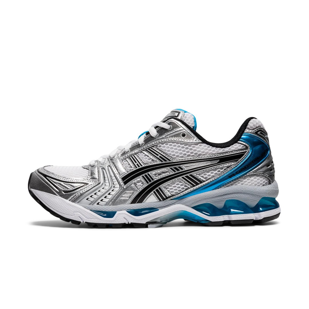 ASICS Gel-Kayano 14 White Aizuri Blue, White/Aizuri Blue (1202A056-108)