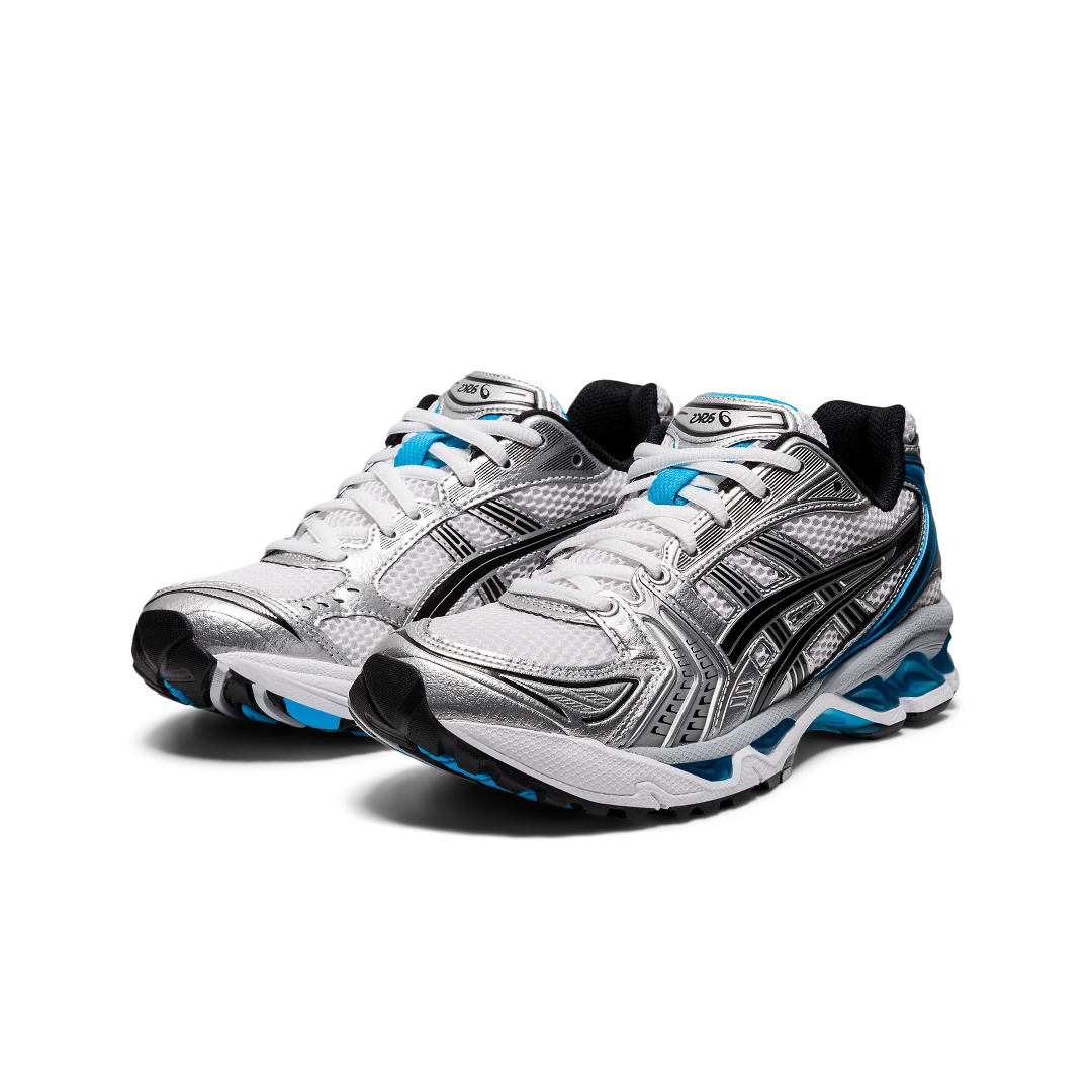 ASICS Gel-Kayano 14 White Aizuri Blue, White/Aizuri Blue (1202A056-108)