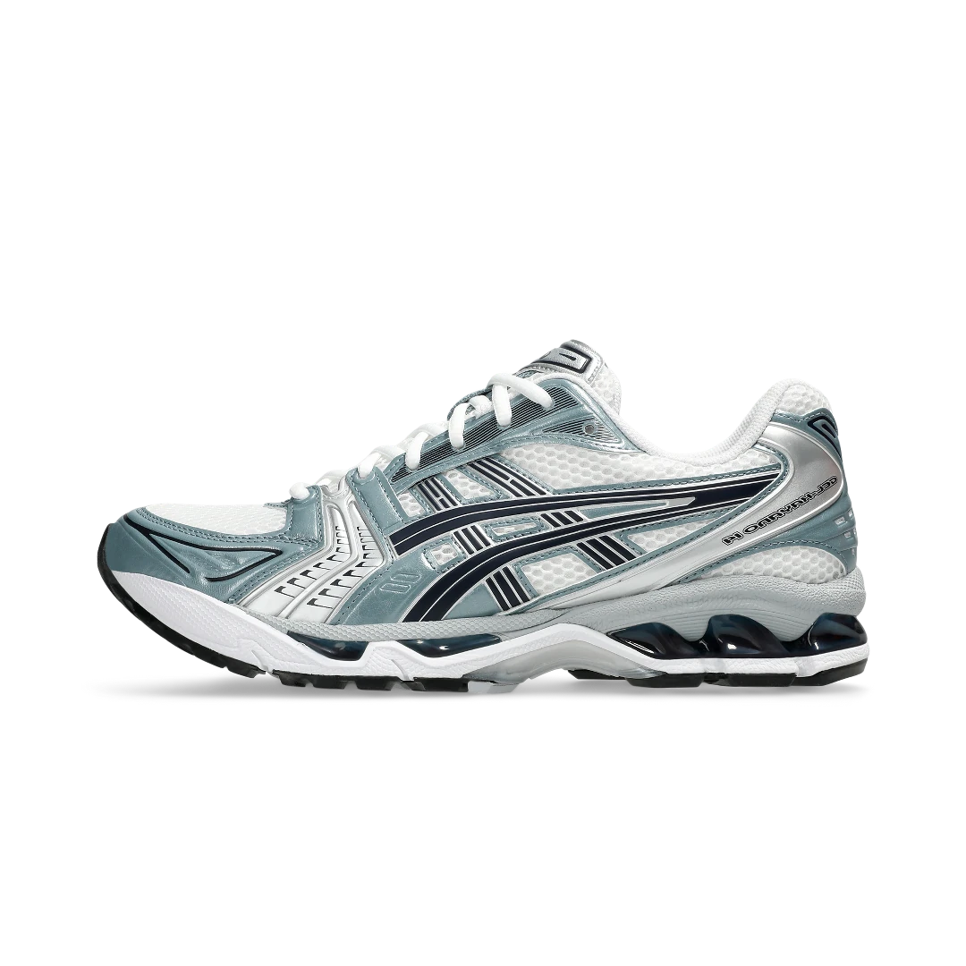 ASICS Gel-Kayano 14 White Fjord Grey, White/Fjord Grey (1203A537-106)