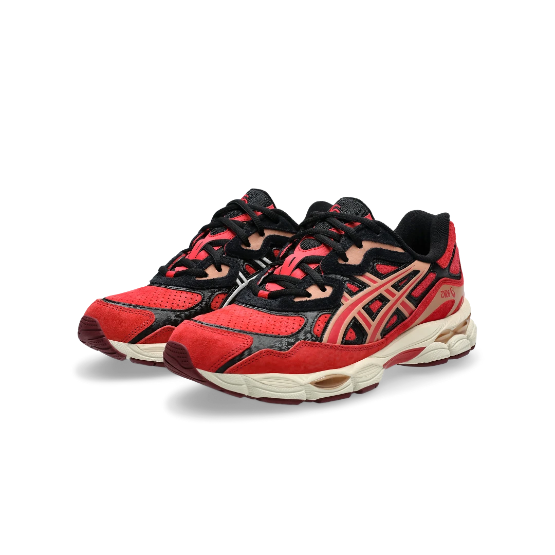 ASICS Gel-NYC BLEACH Renji Abarai, Red/Black/Cream (1203A724-600)
