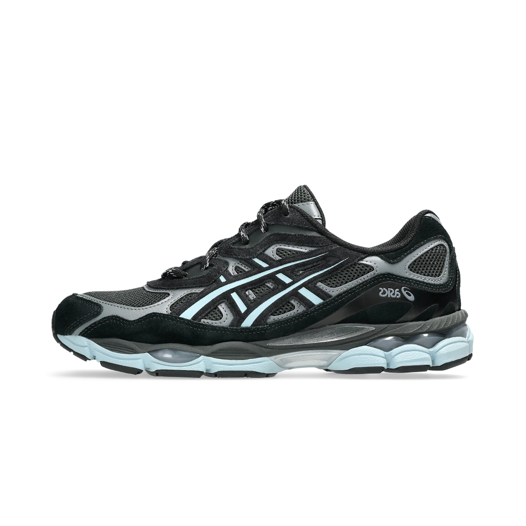 ASICS Gel-NYC atmos Laguna Gem Blue Topaz, Black/Starlight Blue (1203A577-001)