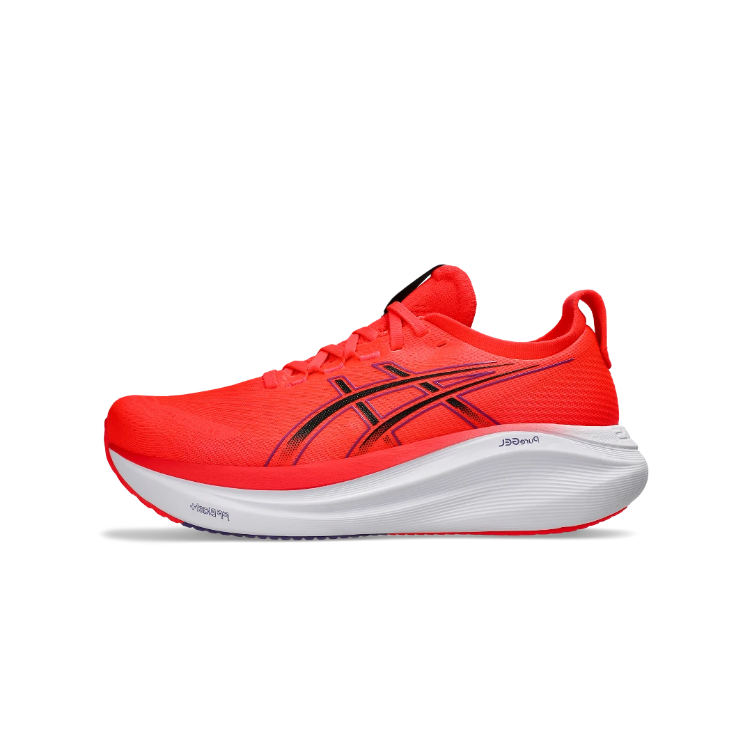 ASICS Gel-Nimbus 27 Flash Red Black, Flash Red/Black (1011B958-600)