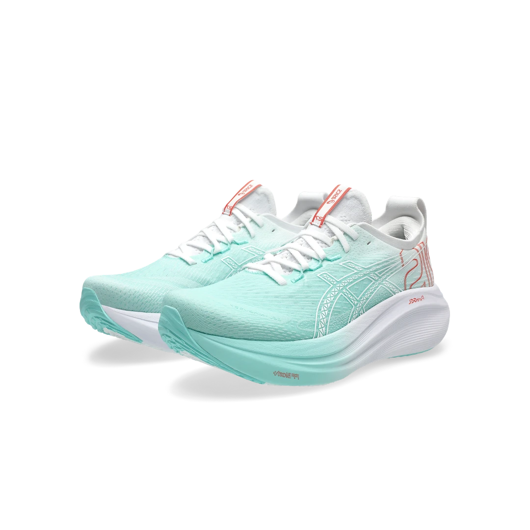 ASICS Gel-Nimbus 27 Illuminate Mint White, Illuminate Mint/White (1011C105-400)