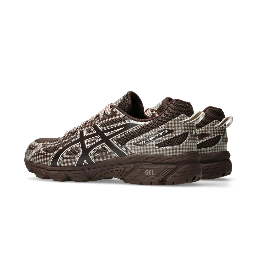 ASICS Gel-Venture 6 Story mfg. Reddish Brown Gingham, Reddish Brown (1203A712-200)