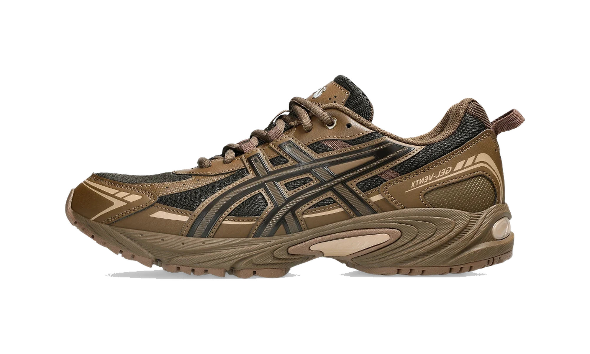 ASICS Gel-Ventx Black Coffee Brown Storm