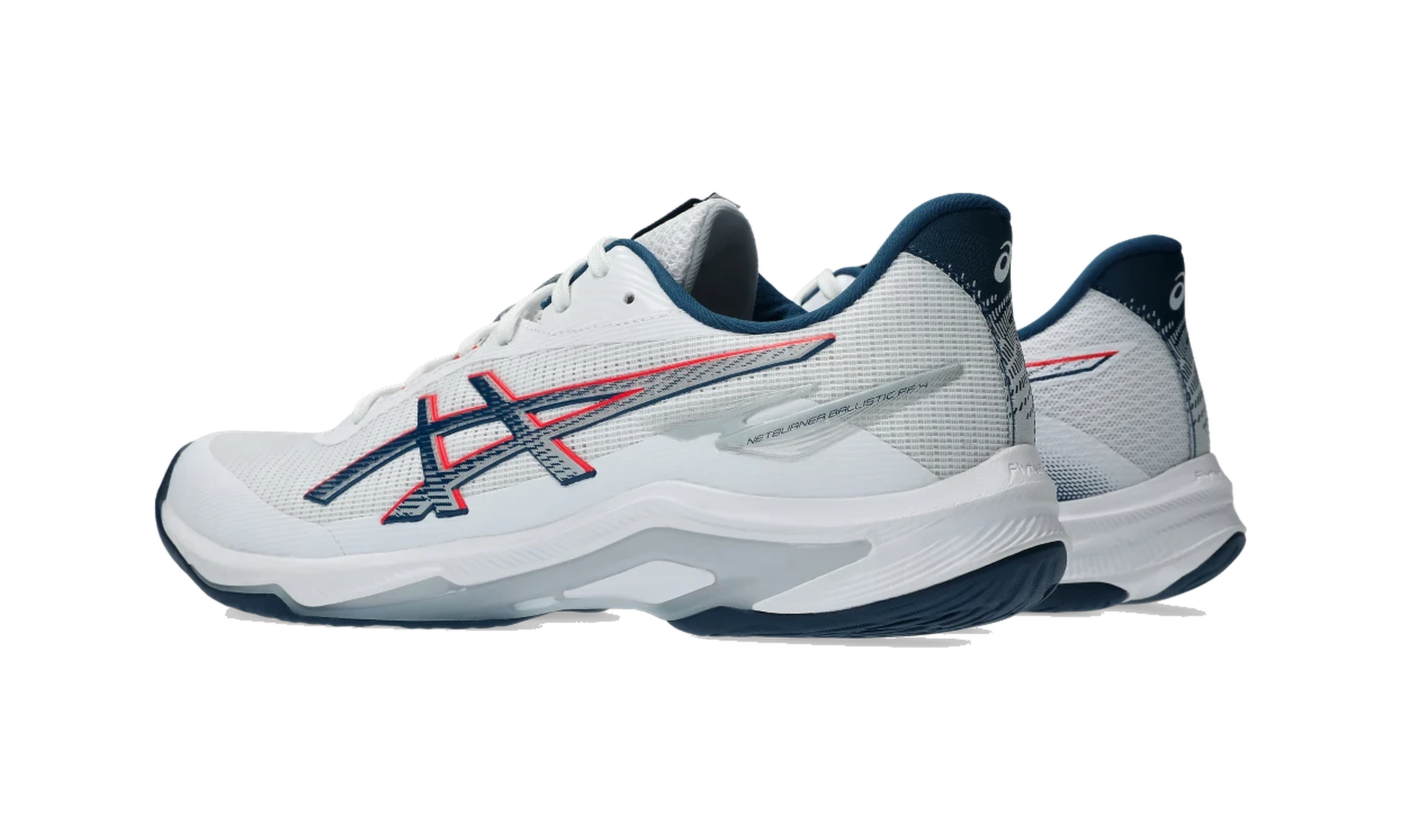 ASICS Netburner Ballistic FF 4 White Mako Blue