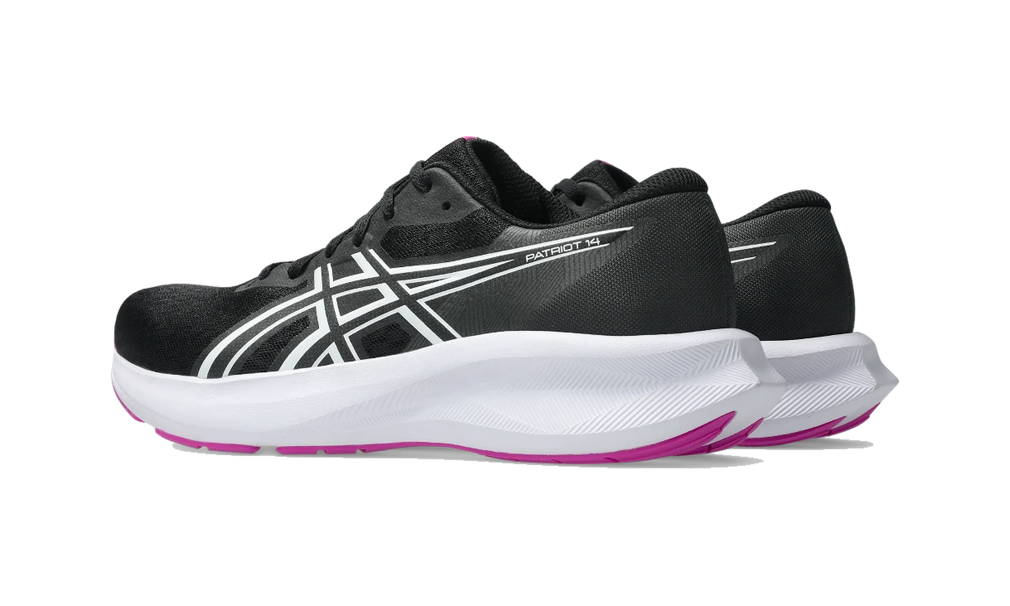 ASICS Patriot 14 Black Digital Sakura