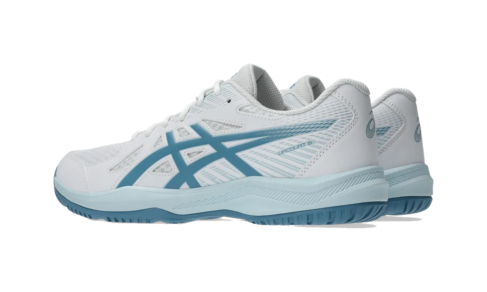 ASICS Upcourt 6 White Saba Blue