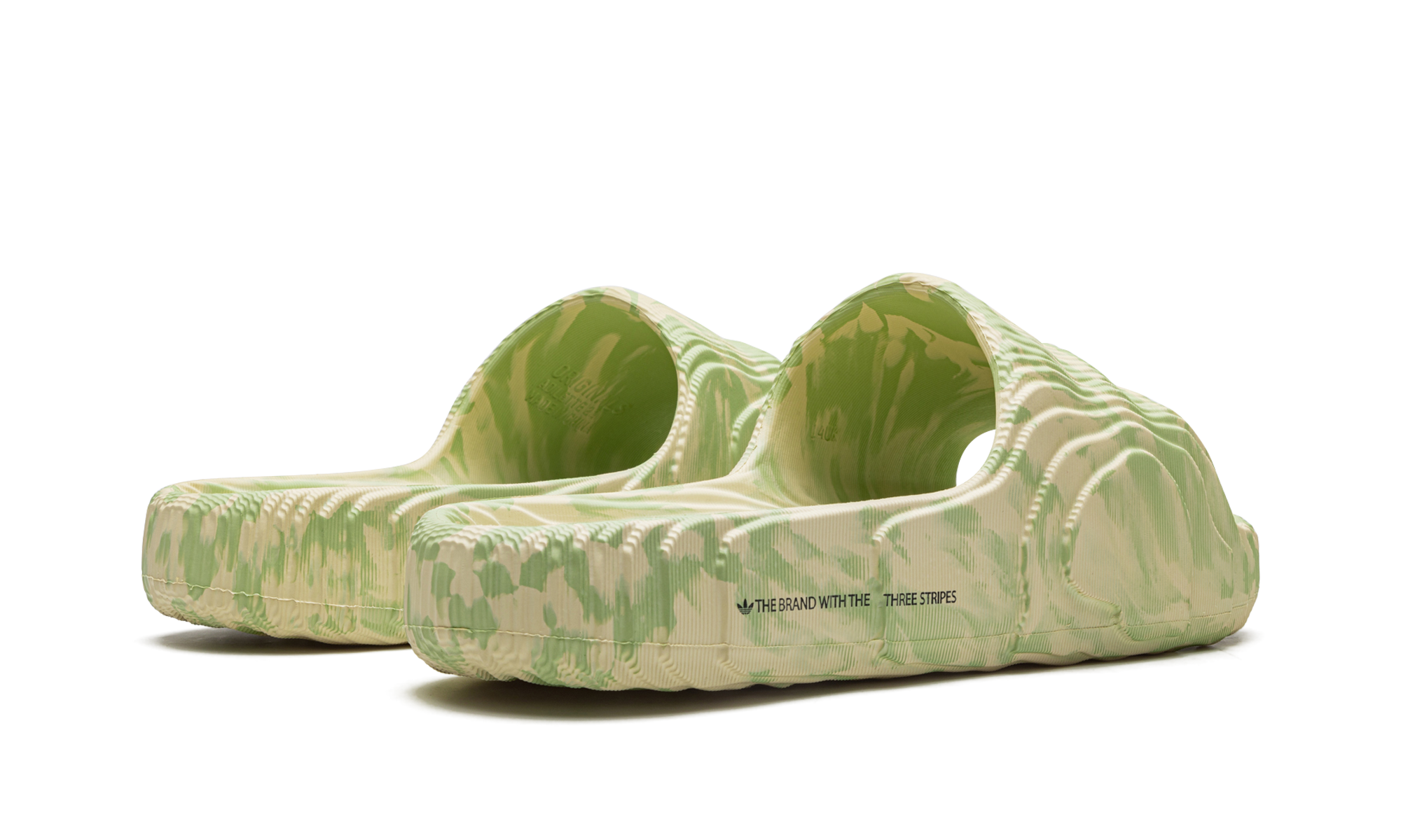 Adidas Adilette 22 Slides Magic Lime St Desert Sand
