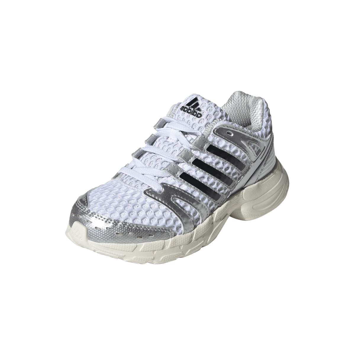 Adidas Adistar Control 5 Elastic Lace White Silver Metallic Grey (PS)