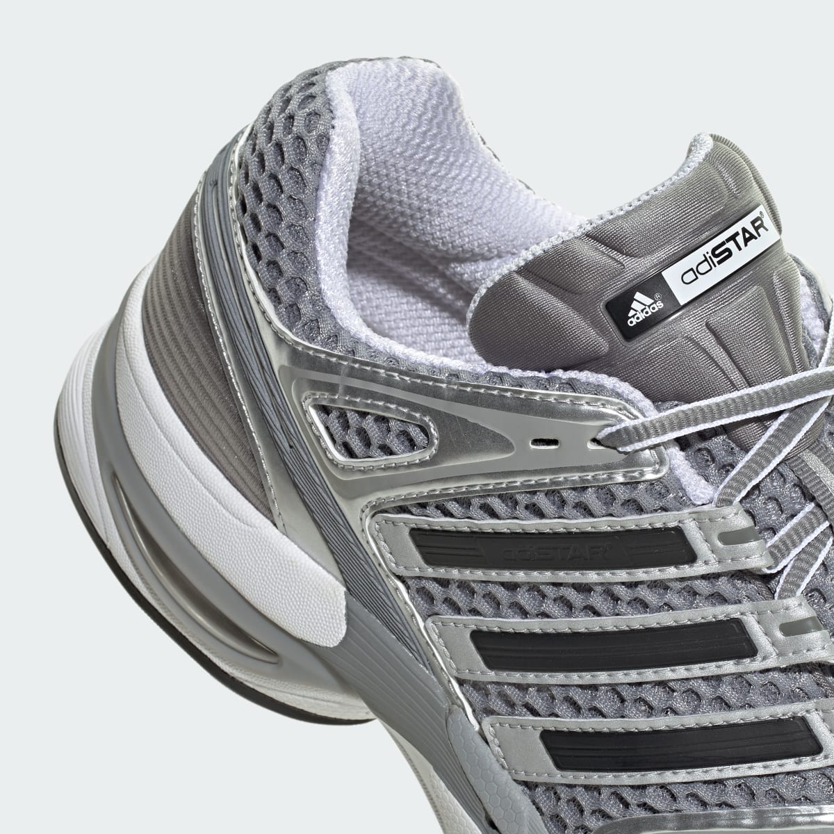 Adidas Adistar Control 5 Grey Black Silver Metallic