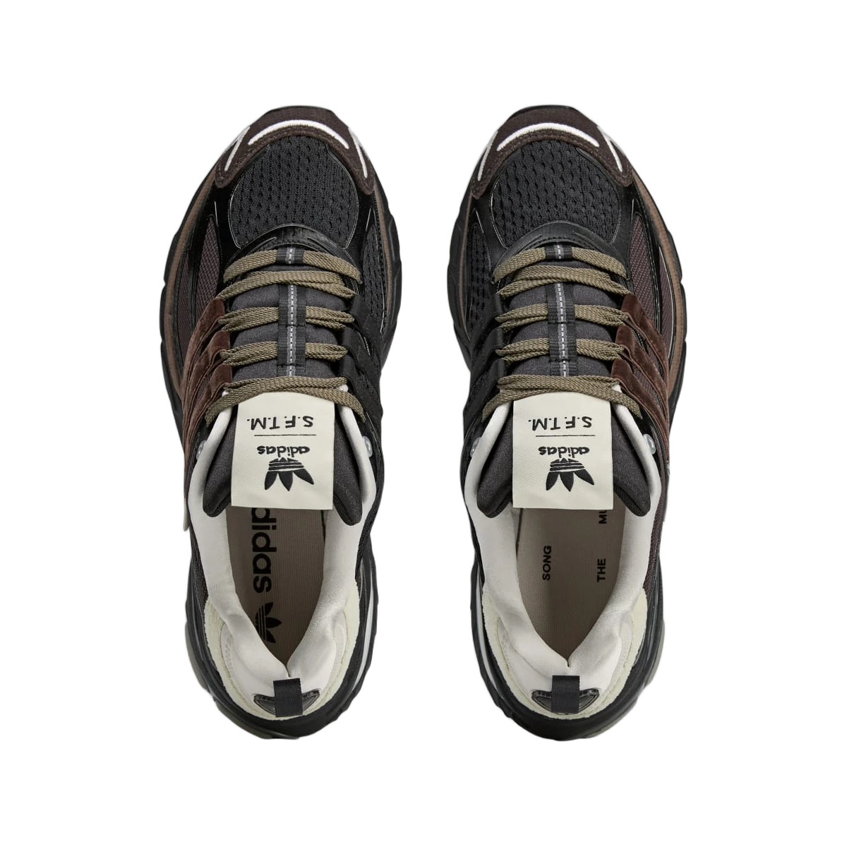 Adidas Adistar Cushion Song for the Mute Core Black Dark Brown
