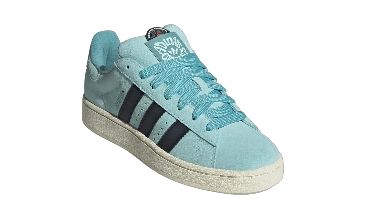 Adidas Campus 00s Core Black Semi Flash Aqua